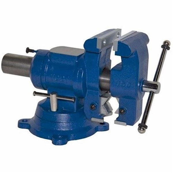 Yost Vises Yost Vises 750-DI 5-1/8 Multi-Jaw Rotating Combination Pipe and Bench Vise 10750